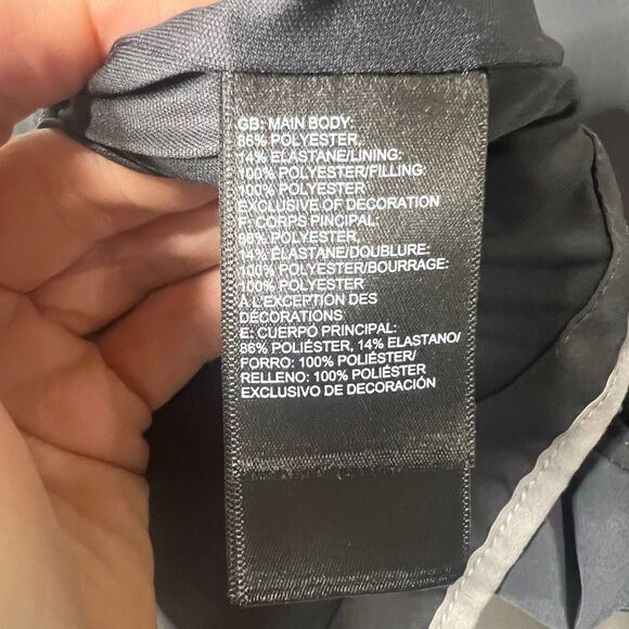 The North Face Gray Black Soft Hooded Jacket Men's Sz XL - Picture 7 of 9